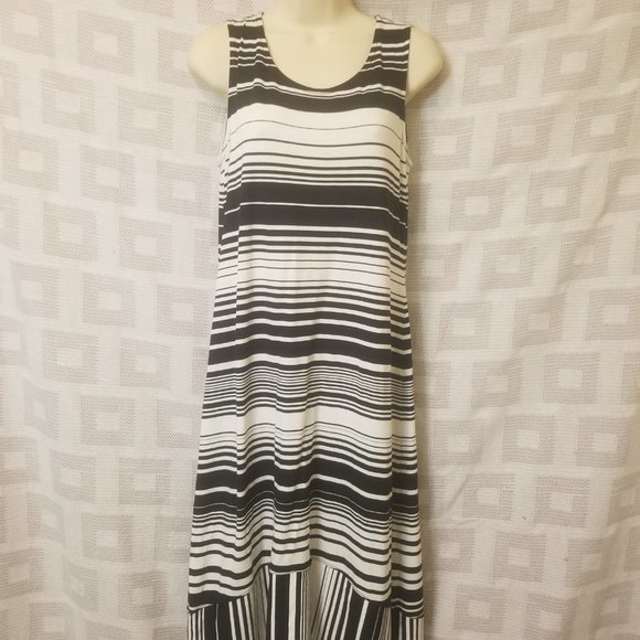 Great Chico's Midi Dress(4= Chico's 0)⚘️ - Picture 4 of 12